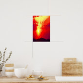 Heilige zonsondergang poster (Keuken)