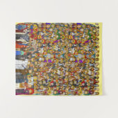 heiligen, alle heiligen, katholieke heiligen wandkleed (Voorkant (horizontaal))