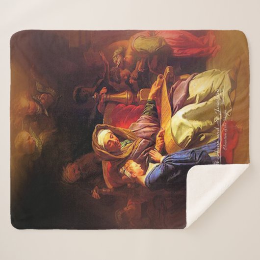 Heiligen Anne en Joachim, Ouders van Maria Sherpa Deken (Voorkant (horizontaal))