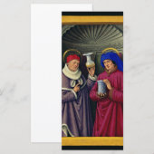 Heiligen Cosmas en Damian door Jean Bourdichon (Voorkant / Achterkant)