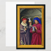 Heiligen Cosmas en Damian door Jean Bourdichon (Voorkant / Achterkant)