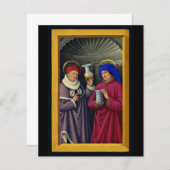 Heiligen Cosmas en Damian door Jean Bourdichon (Voorkant / Achterkant)