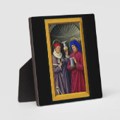 Heiligen Cosmas en Damian door Jean Bourdichon Fotoplaat (Voorkant)