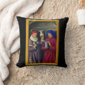 Heiligen Cosmas en Damian door Jean Bourdichon Kussen (Deken)