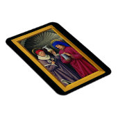Heiligen Cosmas en Damian door Jean Bourdichon Magneet (Rechterzijde)