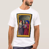 Heiligen Cosmas en Damian door Jean Bourdichon T-shirt (Voorkant)