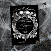 Heiligen en zondaars Gothic Volwassen Halloween Pa Kaart