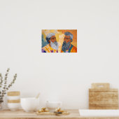 Heiligen Gregorius en Basilius: Vrienden in het ge Poster (Keuken)