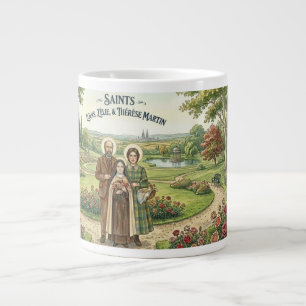 Heiligen Louis, Zelie & Therese Martin Grote Koffiekop