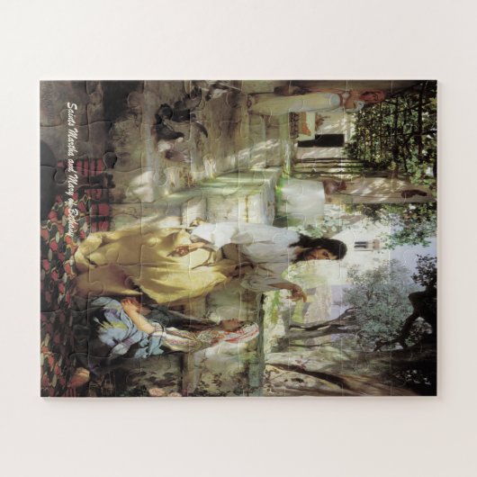 Heiligen Martha en Maria van Bethanië Legpuzzel (Horizontaal)