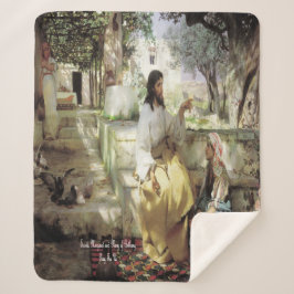 Heiligen Martha en Maria van Bethanië Sherpa Deken