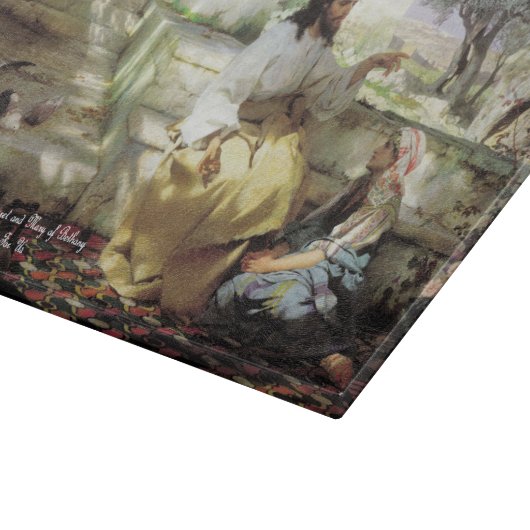 Heiligen Martha en Maria van Bethanië Snijplank (Hoek)