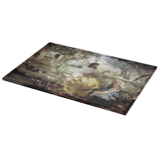 Heiligen Martha en Maria van Bethanië Snijplank (Hoek)