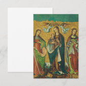 Heiligen Perpetua en Felicitas Bedankkaart (Voorkant / Achterkant)