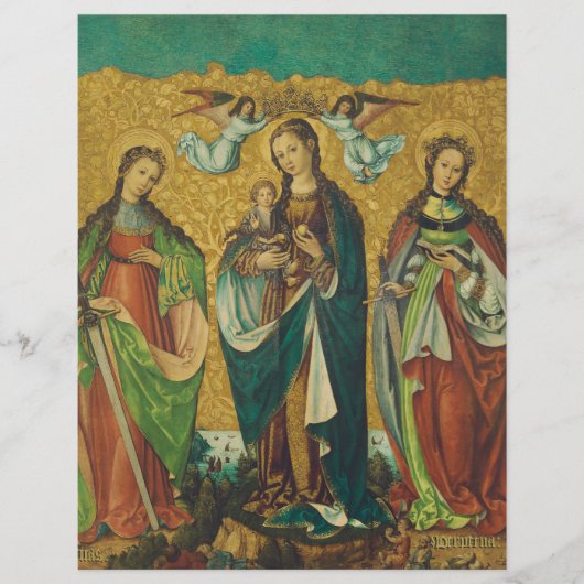 Heiligen Perpetua en Felicitas Flyer (Voorkant)