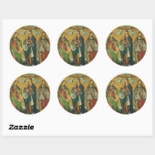 Heiligen Perpetua en Felicitas Ronde Sticker (Vel)