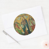 Heiligen Perpetua en Felicitas Ronde Sticker (Envelop)