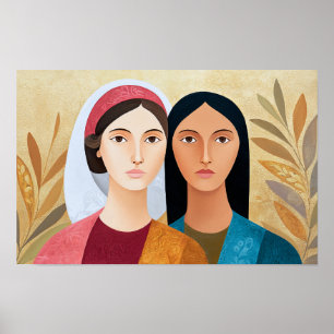 Heiligen Perpetua en Felicitas: Trouw aan elkaar Poster