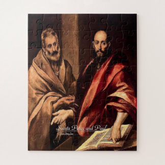 Heiligen Petrus en Paulus Legpuzzel