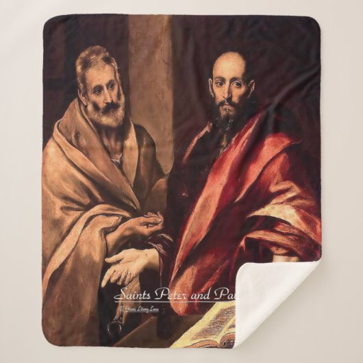 Heiligen Petrus en Paulus Sherpa Deken (Voorkant)