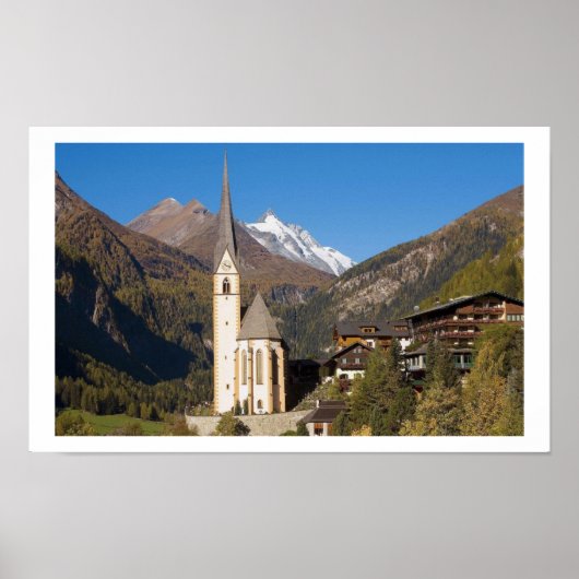 Heiligenblut Village Poster (Voorkant)