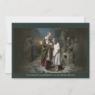 Heiligenkaart   Heilige Methodius met Ludmila Kaart
