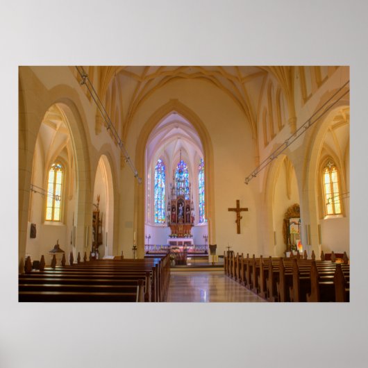 Heiligenstädter parochiekerk St. Michael Poster (Voorkant)