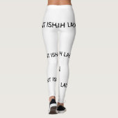 #HEILIGESHLAURAH LEGGINGS (Achterkant)