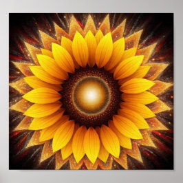HeiligeZonnebloem Poster