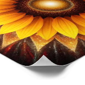 HeiligeZonnebloem Poster (Hoek)