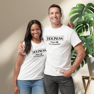 Heiligheid 1 Petrus 1:16 - Het is een gebod Unisex T-shirt