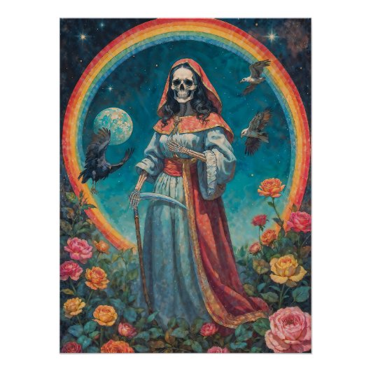 Heiligste dood perfect poster (Voorkant)