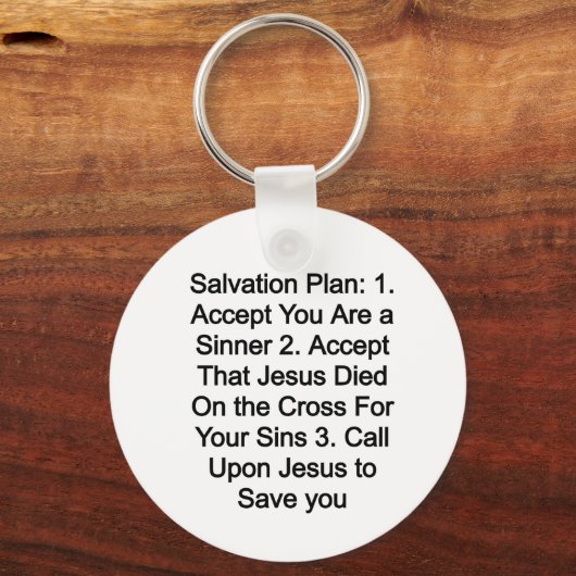 heilsplan sleutelhanger (Voorkant)