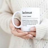 Heimat definitie Duits woordenboek minimalistisch Koffiemok