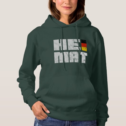 Heimat, Duits, Duitsland Home, Homeland Hoodie (Voorkant)