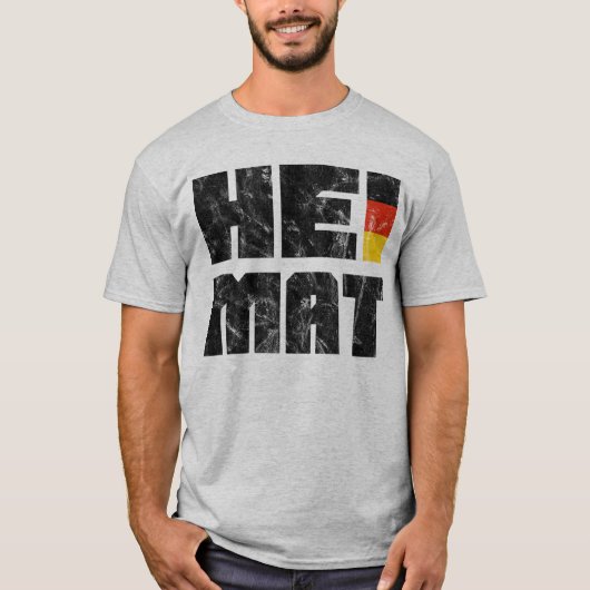 Heimat, Duits, Duitsland Home, Homeland T-shirt (Voorkant)