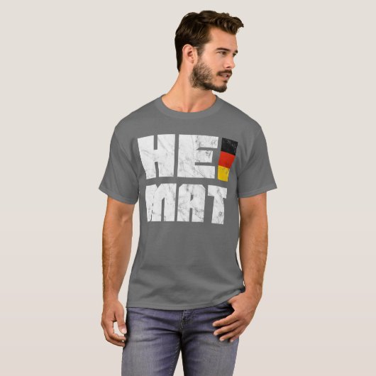 Heimat, Duits, Duitsland Home, Homeland T-Shirt (Voorkant volledig)