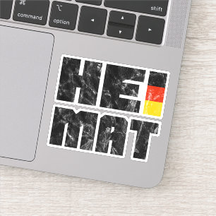 Heimat, German Home Homeland, Duitsland Sticker