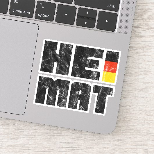 Heimat, German Home Homeland, Duitsland Sticker (Detail)