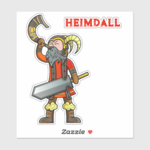 Heimdall Noorse mythologie Sticker