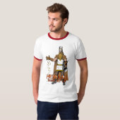 "Heimdall voerde mijn leven uit" T-shirt (Voorkant volledig)