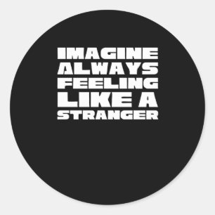 Heimer Bewustzijn Stel je voor dat je je altijd al Ronde Sticker
