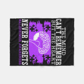 Heimerheimer Awareness Dementia Distressed Fleece Deken (Voorkant (Horizontaal))