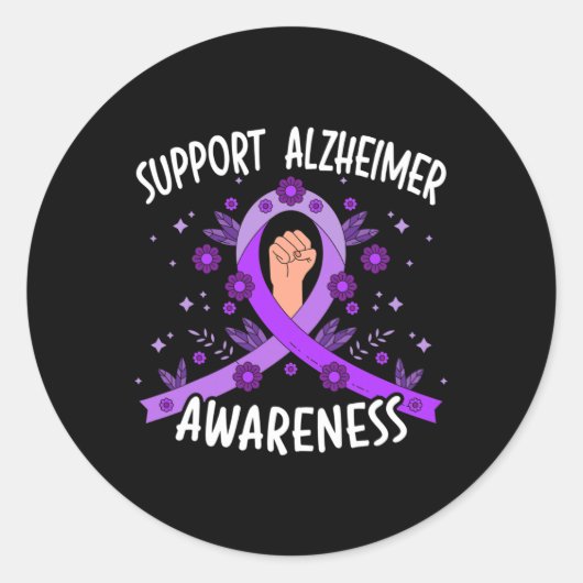 Heimerheimer Awareness Dementia Support 2 Ronde Sticker (Voorkant)