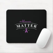 Heimerheimer Awareness Design Support Maand Paarse Muismat (Met muis)