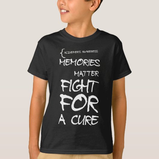 Heimerheimer Awareness Design Support Maand Paarse T-shirt (Voorkant)