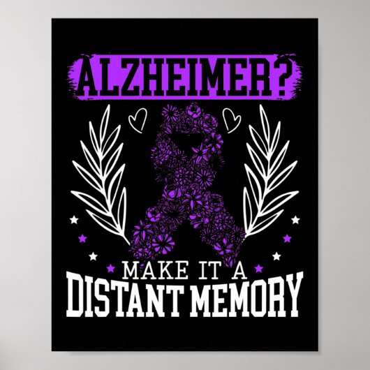 Heimerheimer Awareness Distant Memory Poster (Voorkant)
