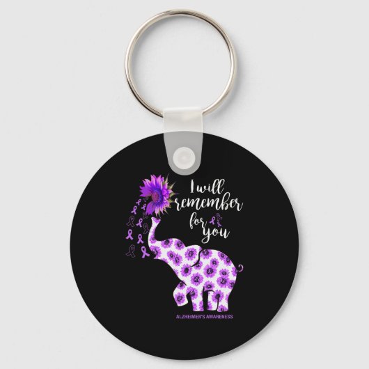 Heimerheimer Awareness Elephant Your Byttle is een Sleutelhanger (Voorkant)