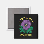 Heimerheimer Awareness Flowers Magneet (Voorkant / Achterkant)