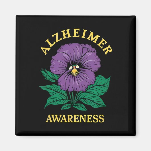 Heimerheimer Awareness Flowers Magneet (Voorkant)
